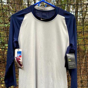 Nike Pro 3/4 Sleeve Baseball Top